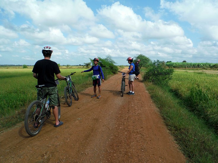 Battambang Bike tour, 2015